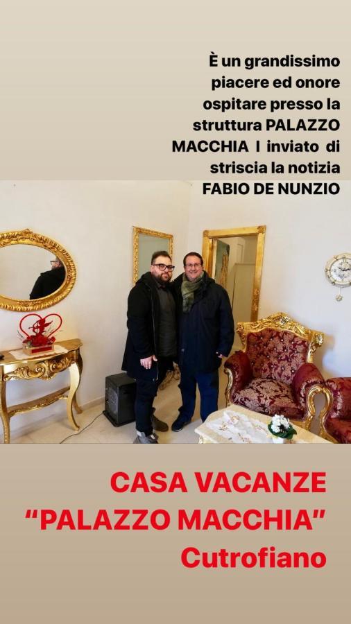 Palazzo Macchia Vila Cutrofiano Exterior foto